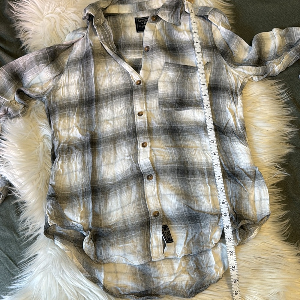 A B E R C R O M B I E & F I T C H Plaid Shirt - image 7